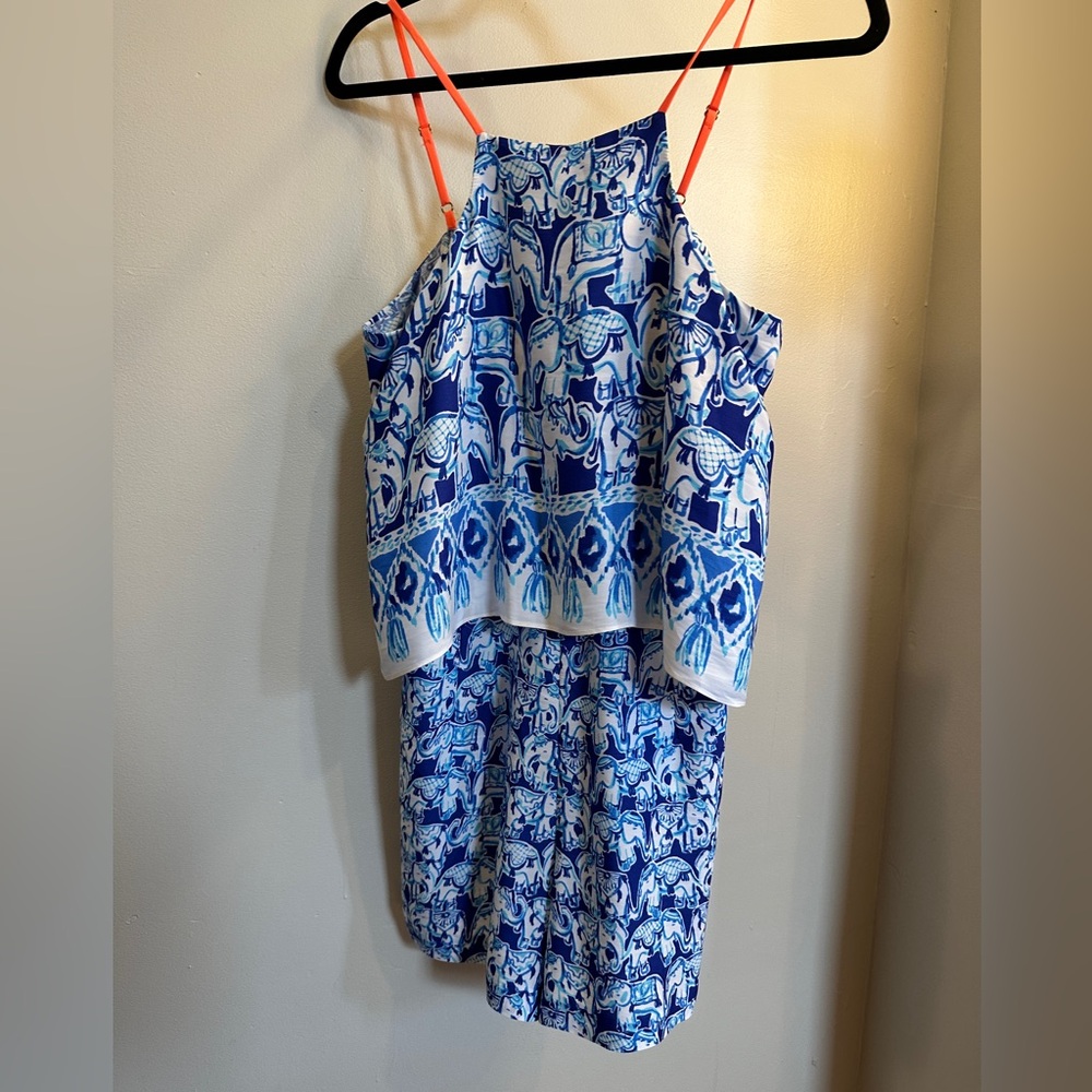 Lilly Pulitzer Celyn romper size 6 perfect for summer